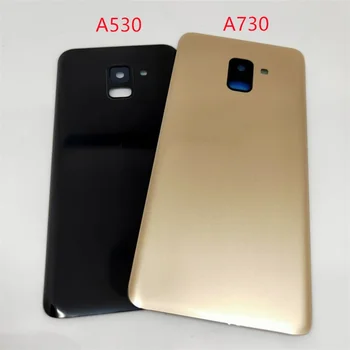 Для Samsung Galaxy A8 A530 Заднее стекло Крышка аккумулятора Чехол задней двери Чехол для Samsung A8 плюс A730 Крышка заднего стекла